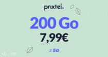 Prixtel超划算4.99€起🤩 6.99€享120G！7.99€200G！5G信号+无合约随时换+阶梯式收费！