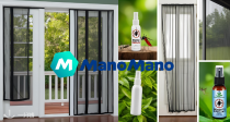 夏天来啦！带着蚊子和各种虫虫～～不怕！MANOMANO官网各种驱蚊防虫物品低至35折！收蚊帐门帘纱窗！