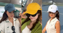先戴上🎩Lacoste官网大促「帽子合集」5折起🤩32€收蓝色棒球帽🐊老花款、渔夫帽都有