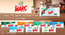 St Marc 家消毒清洁湿巾，5x42 张大号湿巾 7 折后 8.5€ 可入！