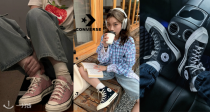 Converse低至4折起+叠8折！Rick Owens平替低至57€完成结构风！封面麂皮粉53€