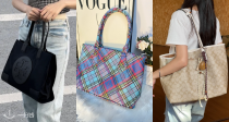 打骨折🤩Mybag托特包3折起+叠85折🖤TB Ella托特131€✨收Coach老花、西太后格纹等