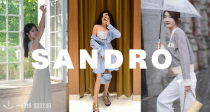 🌸Sandro官网清仓5折！💐罗纹针织背心57€！百搭工装短裤97€！收设计感连体衣、针织衫！