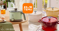 【生日大促】TEMU官网大促！低至0.49€！超多厨房好物白菜价！多功能电煮锅21.98€收！还不快冲？！