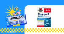 德国保健老牌Doppelherz/双心高浓深海鱼油胶囊120颗装13€！Omega-3含量超高！