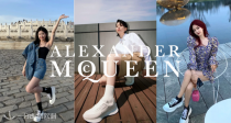 拿捏先锋艺术格调⛓️Alexander McQueen低至5折🖤Tread厚底鞋325€👉收配件、渔夫帽等