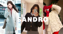 🎀Sandro秋冬上新低至3折+💗劲爆全场额外75折！允儿同款大衣216€🤍爱心羽绒服171€