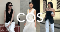 COS「可以穿到老的黑白合集」新品9折！🖤收封面简约针织马甲！17€收背心~