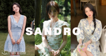千金风😻Sandro清仓3折起+叠8折！泡泡袖上衣42€👗吊带连衣裙54€💕法式清新溢出屏幕