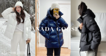 Canada Goose🦢加拿大鹅Abbott粉色🍑羽绒服史低340€！