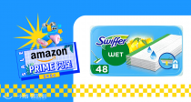 Swiffer 拖布替换装48张超级好价到手11.36欧！懒人必备！