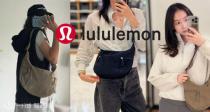 Lemaire平替找到啦！lululemon新款🥐牛角包仅61€！骑士黑库存告急！