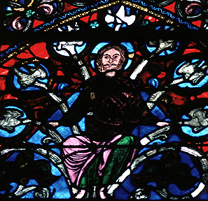 29.彩窗上部的基督，Christ Panel.jpg
