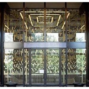 纽约大学装护栏防学生自*杀 楼内景象壮观 更像笼子(图)